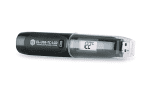 The measurement range is -100 to +100°C (-148 to +212°F) using the probe supplied with the logger.