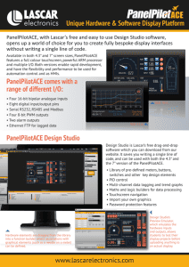 Unique hardware and software display platform 